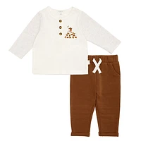 Ensemble Pantalon Renards 12-24mois