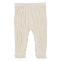 Crème Sweater Knit Leggings