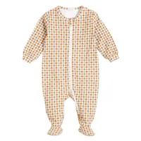 Gingham Print Sleeper 0-12m