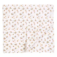 Peaches print Muslin Swaddle