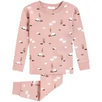 Lily Pad Print Pajamas Set 12-24m