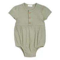 Sage Modal Rib Bubble Romper