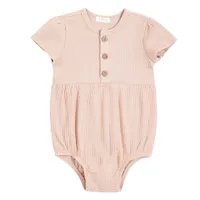 Modal Rib Bubble Romper 3-12ym