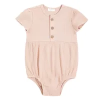 Modal Rib Bubble Romper 3-12ym