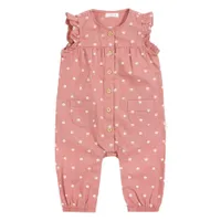 Daisies Linen Playsuit 3-24m