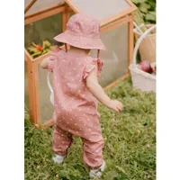 Daisies Linen Playsuit 3-24m