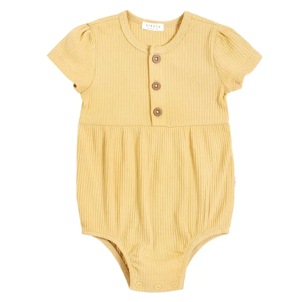 Honey Modal Rib Bubble Romper