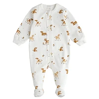 Calf Print Sleeper 0-12m