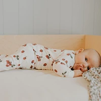 Raspberry Print Sleeper 0-12m