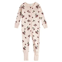 Raspberry print Sleeper 12-24m