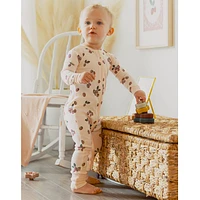 Raspberry print Sleeper 12-24m