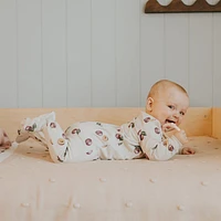 Plums print Sleeper 0-12m