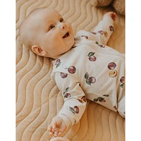 Plums print Sleeper 0-12m