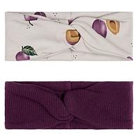 Plum Headbands 6-24m