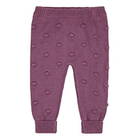 Plum Sweater Knit Leggings