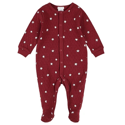 Pyjama Poinsettia 0-12mois