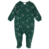 Pyjama Pointelle Sapins 0-12mois