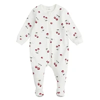 Cherry Footed Sleeper 0-12m