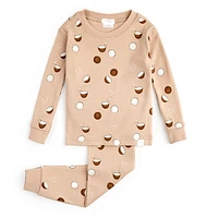 Coconut Print Pajamas Set 12-24m