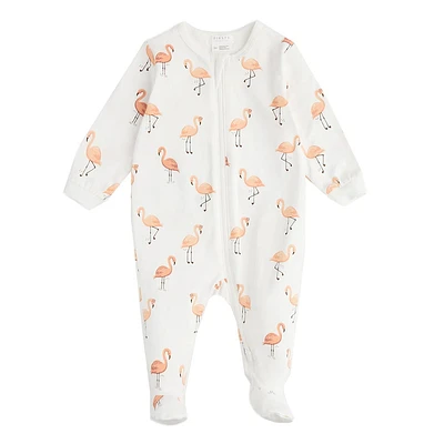 Flamingo Print Sleeper 0-12m