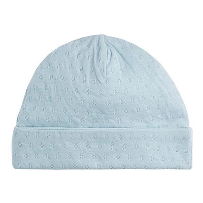 Chapeau Tricot Bleu 0-24mois