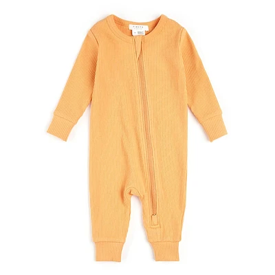 Apricot Modal Rib Sleeper 0-12m