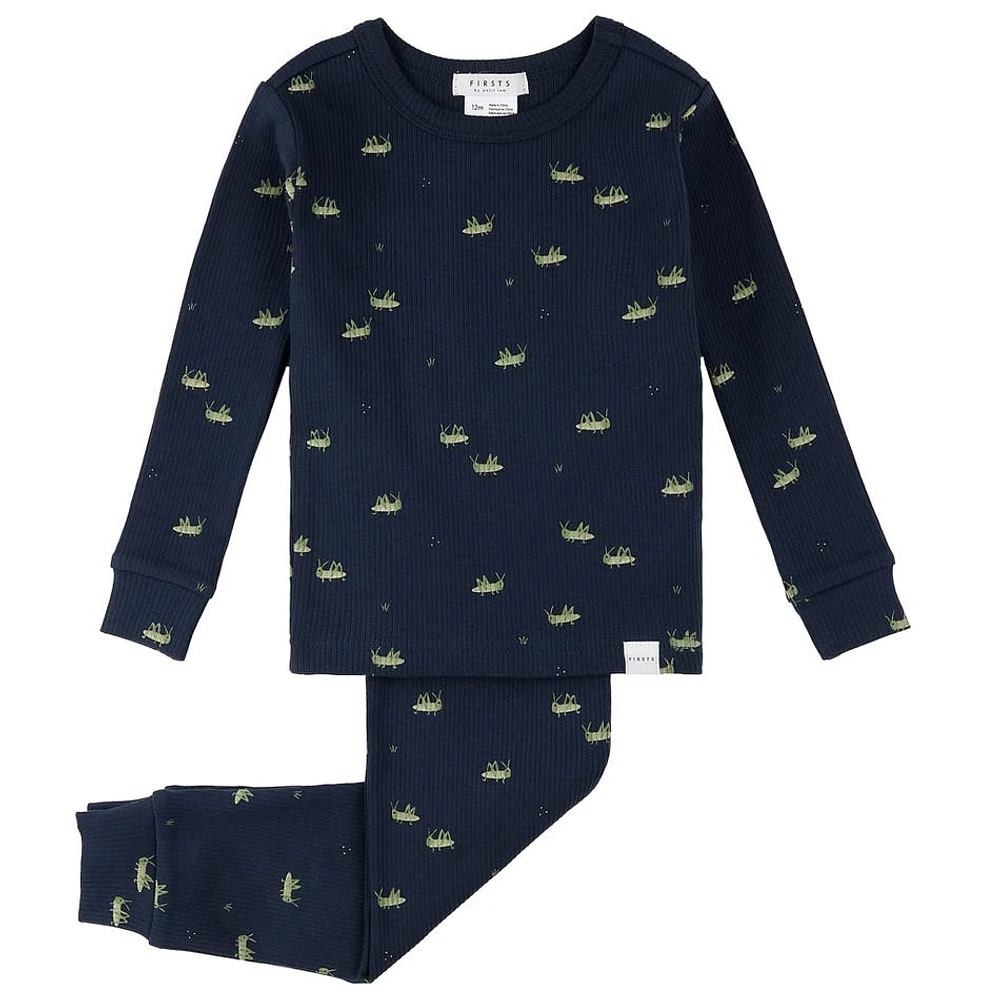 Grasshopper PJ Set 12-24m