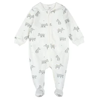 Rhino print Sleeper 0-12m
