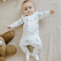 Rhino print Sleeper 0-12m