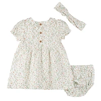 Bunnies Dress Set 3-24m