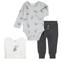 Raccoons 3pc Set 3-24m