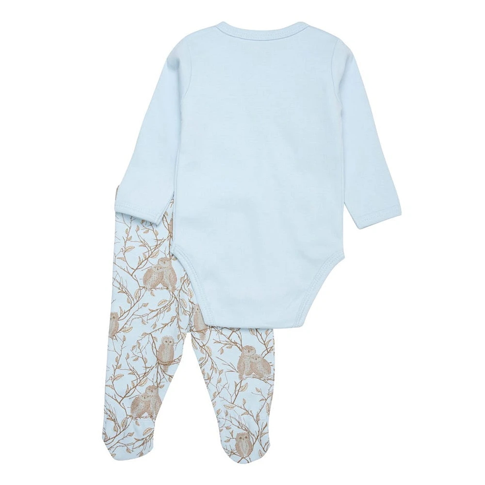 Owl 2 Pieces Set Newborn-9m