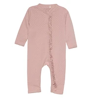 Pointelle Romper Newborn-9m