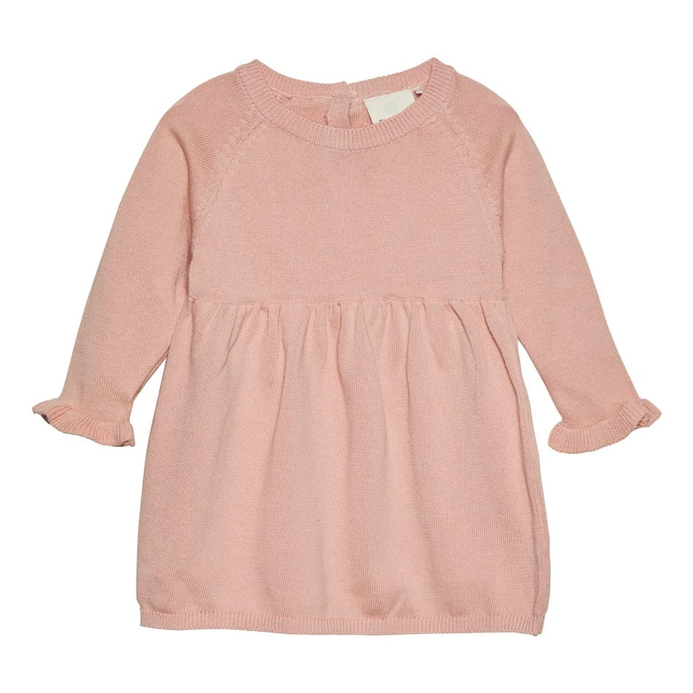 Robe Tricot Rose 6-24mois