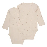 Wrap Bodysuit 2-pack Newborn-6m