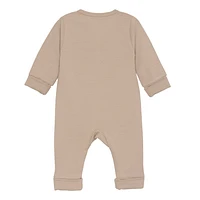 Solid Sweat Romper Newborn-24m