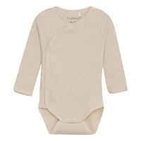 Rib Wrap Bodysuit Newborn-3m