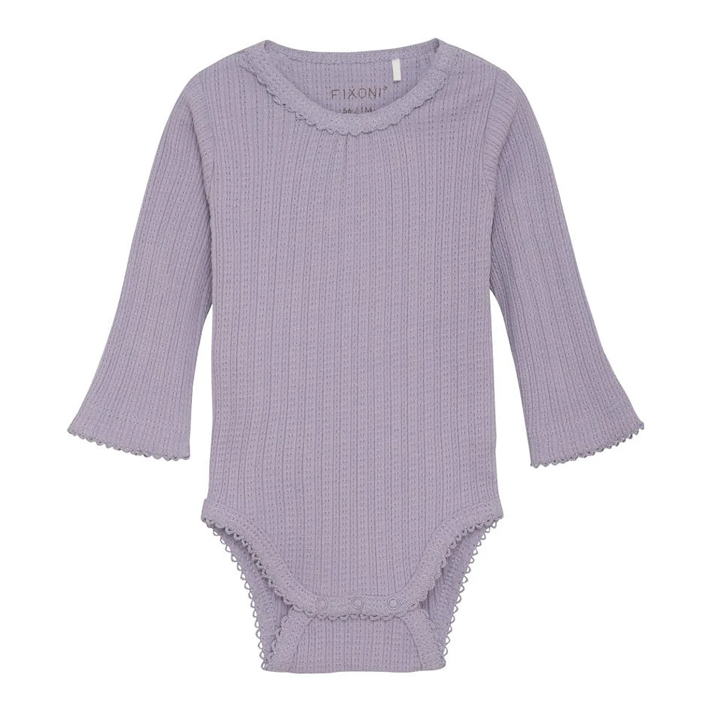 Pointelle Bodysuit 1-9m