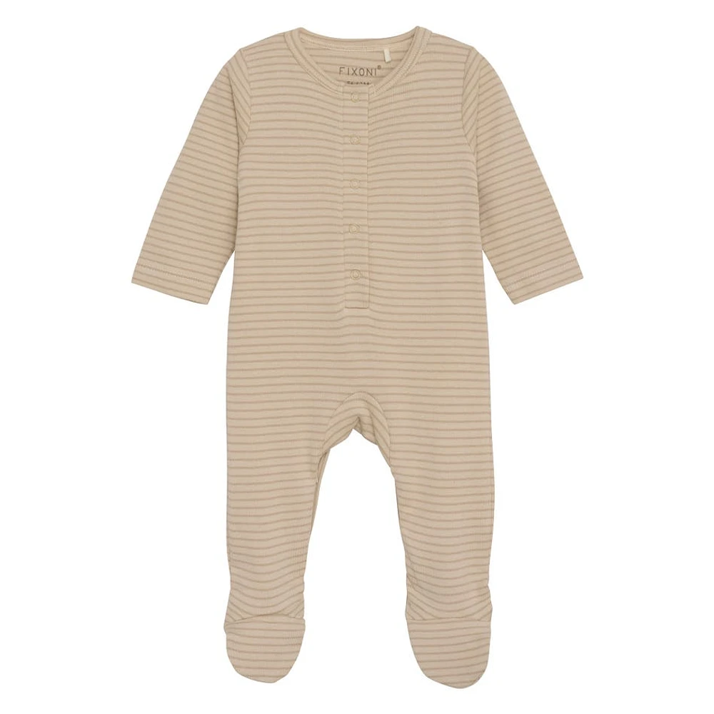 Striped Romper Newborn-9m