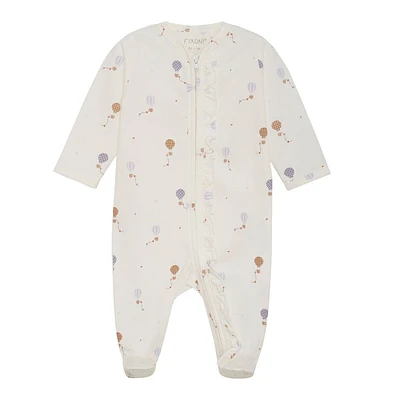 Balloon Print Pajamas Newborn-9m