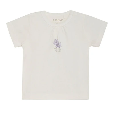 T-shirt Fleur 6-24mois