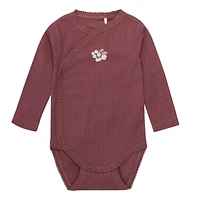 2-Pack Rib Bodysuit Newborn-9m