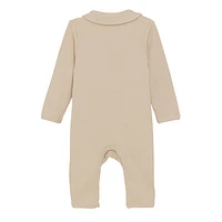 Rib Collard Romper 1-24M