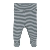 Stripe Legging Feet Newborn-6M