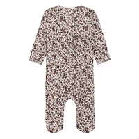 Flower Print Pajamas premature-9M