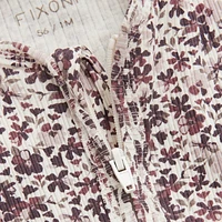 Flower Print Pajamas premature-9M