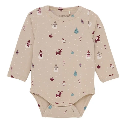 Christmas Print Bodysuit 6-24M