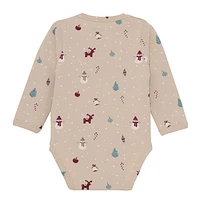 Christmas Print Bodysuit 6-24m