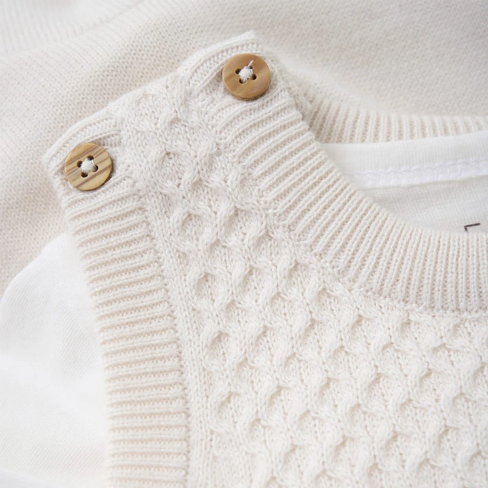 Ensemble Combi Tricot 3-24mois