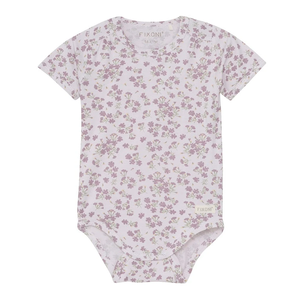 Flower AOP Bodysuit 6-24m